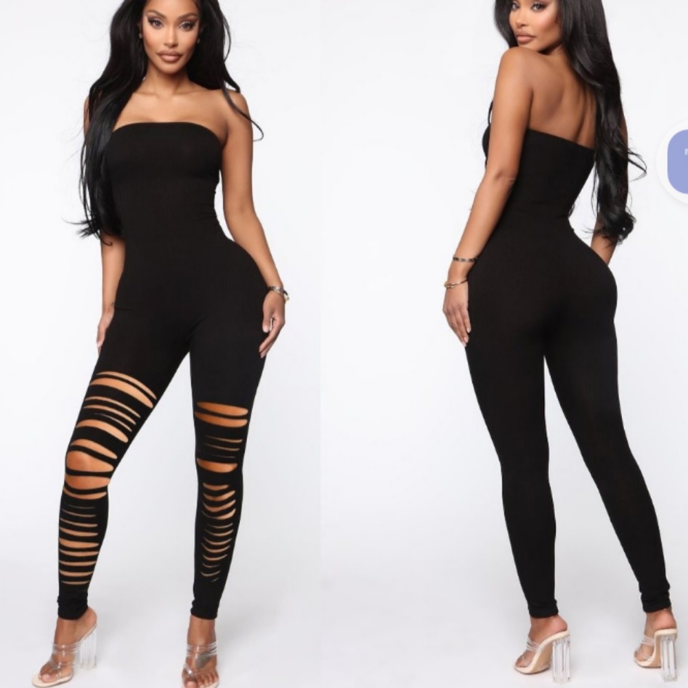 Stretch jump suit